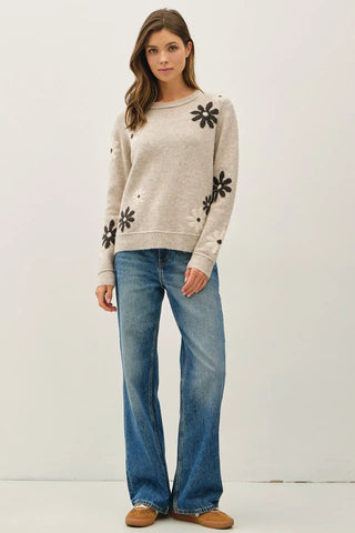 Wildflower Warmth Sweater - Bray and Em Boutique