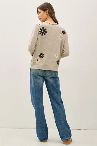 Wildflower Warmth Sweater - Bray and Em Boutique
