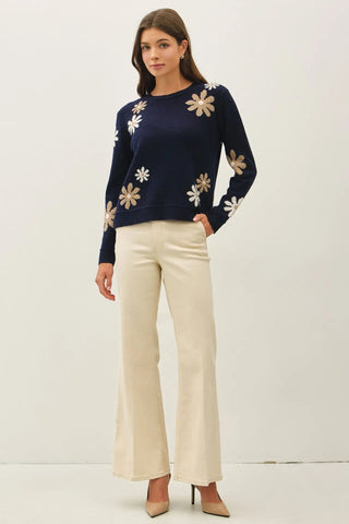 Wildflower Warmth Sweater - Bray and Em Boutique