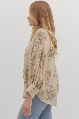 Wildflower Way Blouse - Bray and Em Boutique