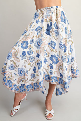 Wildflowers Wave Midi Skirt - Bray and Em Boutique