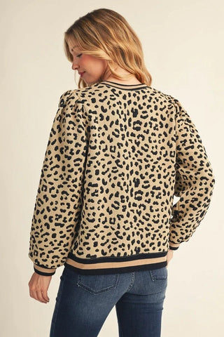 Wildly Cozy Leopard Top - Bray and Em Boutique