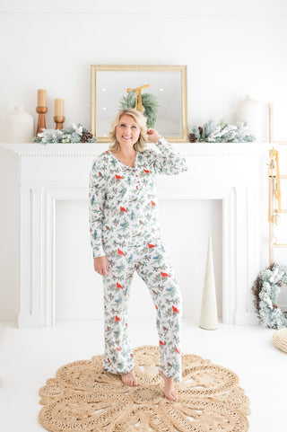 Winter Birds Pajama Pants - Bray and Em Boutique
