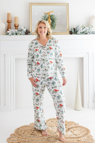 Winter Birds Pajama Pants - Bray and Em Boutique
