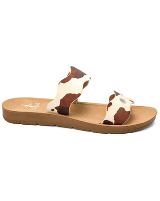 Wishy Washy Sandals - Cow - Bray and Em Boutique