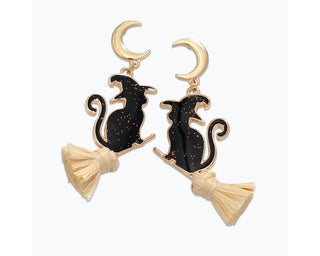 Witchy Kitty Earring - Bray and Em Boutique
