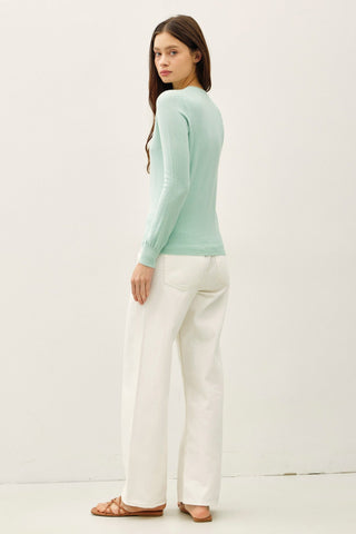 With Certainty Crew Neck Sweater - Bray and Em Boutique