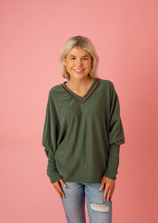 With Your Beau Ribbed Top - Bray and Em Boutique