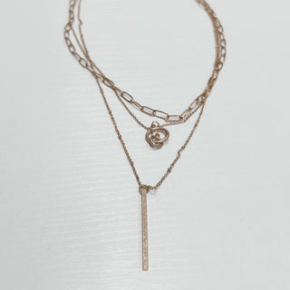 Worn Bar Necklace - Bray and Em Boutique