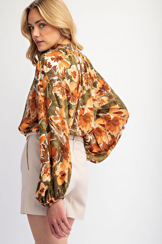 Nothing Like It Floral Blouse