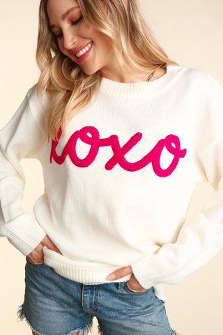 XOXO From Me Sweater - Bray and Em Boutique