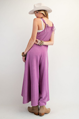 Simple Balance Sleeveless Jumpsuit