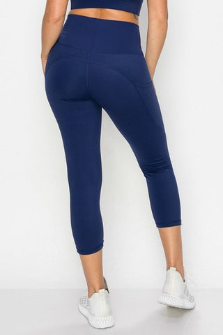 YELETE - ARRAY: Capri Pocket Leggings - Bray and Em Boutique
