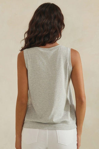 YELETE - ARRAY: Luxeair Ribbed Tank - Bray and Em Boutique