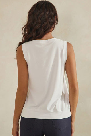 YELETE - ARRAY: Luxeair Ribbed Tank - Bray and Em Boutique