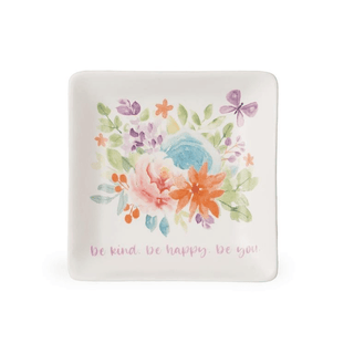 You Can Do Anything Trinket Floral Tray - Bray and Em Boutique