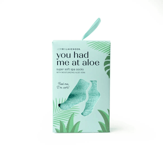 You Had Me At Aloe Super Soft Spa Socks - Bray and Em Boutique