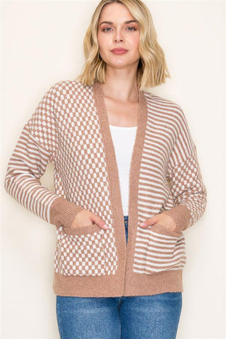 You've Got Time Checkered Cardigan - Bray and Em Boutique