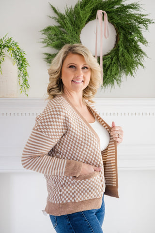 You've Got Time Checkered Cardigan - Bray and Em Boutique