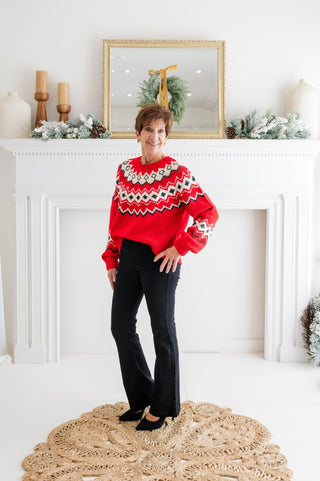 Z - Supply Adornment Faire Isle Sweater - Bray and Em Boutique