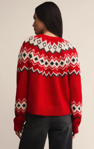 Z - Supply Adornment Faire Isle Sweater - Bray and Em Boutique