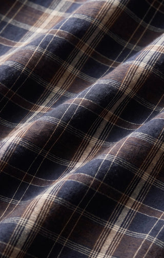 Z SUPPLY: Autumn Plaid Henley Blouse - Bray and Em Boutique