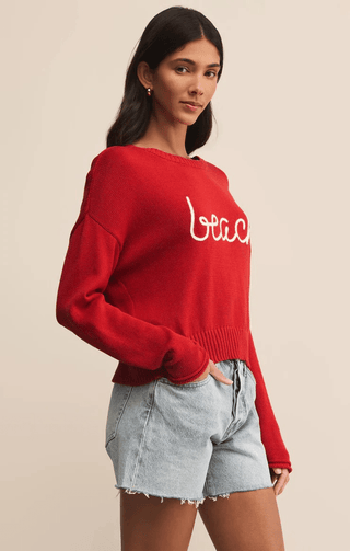 Z Supply Beach Boyfriend Sweater - Bray and Em Boutique