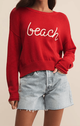Z Supply Beach Boyfriend Sweater - Bray and Em Boutique