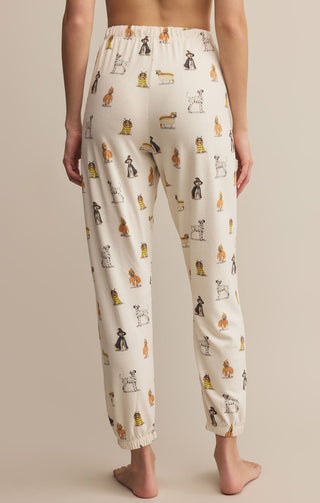 Z - Supply Bow Wow Halloween Joggers - Bray and Em Boutique