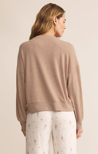 Z Supply Champagne Good Idea Sweatshirt - Bray and Em Boutique