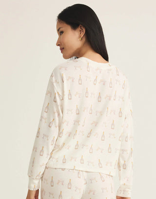Z Supply Champagne Romance Lounge Top - Bray and Em Boutique