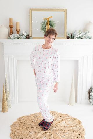 Z - Supply Cozy Candy Cane Loungewear Set - Bray and Em Boutique
