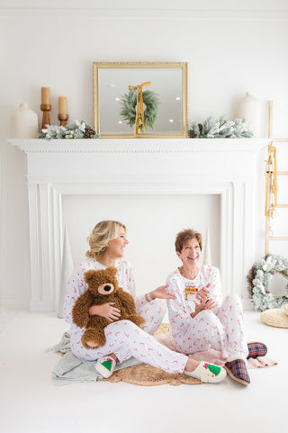 Z - Supply Cozy Candy Cane Loungewear Set - Bray and Em Boutique