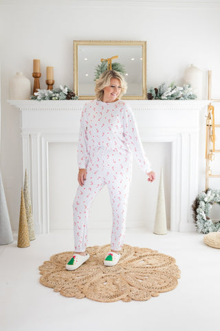 Z - Supply Cozy Candy Cane Loungewear Set - Bray and Em Boutique