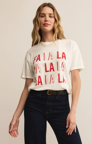 Z - Supply Fa La La Frenzy T-Shirt - Bray and Em Boutique