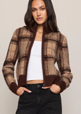 Z SUPPLY: Frostline Plaid Cardigan - Bray and Em Boutique