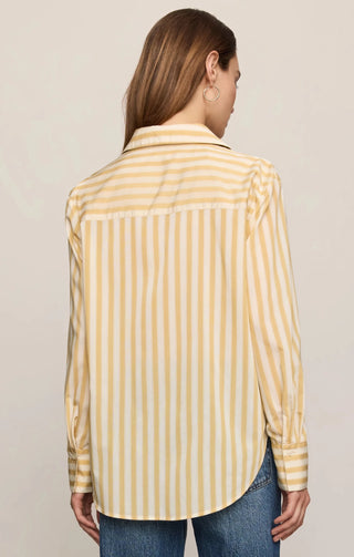 Z SUPPLY: Golden Haven Strip Button Up - Bray and Em Boutique