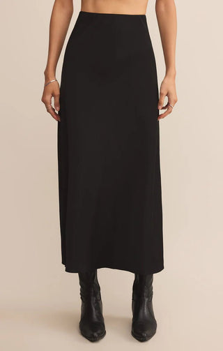 Z - Supply Izabel Luxe Satin Maxi Skirt - Bray and Em Boutique