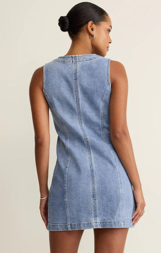 Z SUPPLY Jolie Denim Mini Dress - Bray and Em Boutique