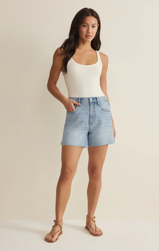 Z SUPPLY Jonah Mid Rise Denim Short - Bray and Em Boutique