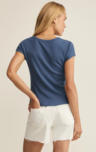 Z SUPPLY Leisurely Scoop Neck Tee - Bray and Em Boutique