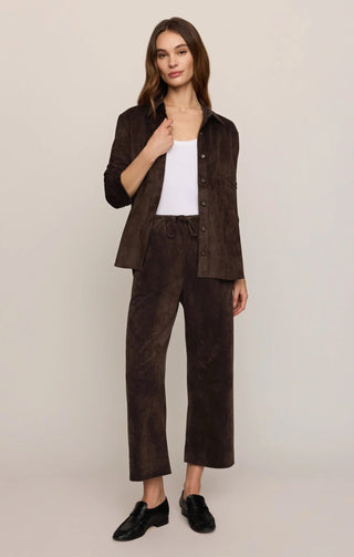 Z SUPPLY: Maren Suede Shirt - Bray and Em Boutique