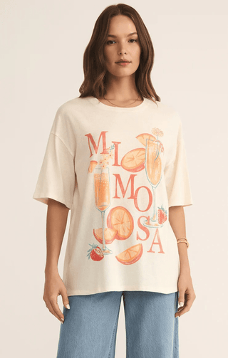 Z - SUPPLY Mimosa SoCal Oversized Tee - Bray and Em Boutique
