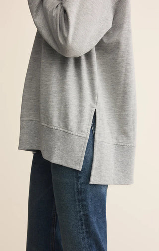 Z - Supply Modern V - Neck Weekender Sweatshirt - Bray and Em Boutique