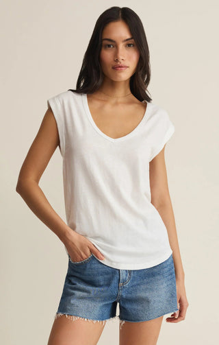 Z SUPPLY Per Diem V - Neck Tee - Bray and Em Boutique