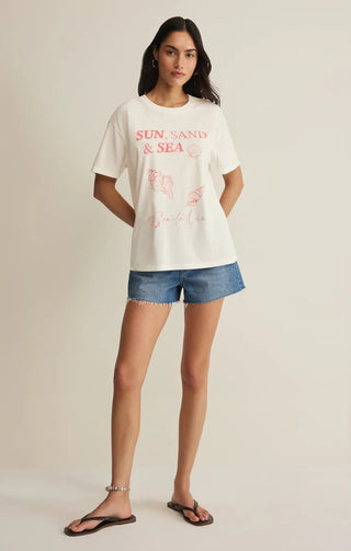 Z SUPPLY Sea La Vie Boyfriend Tee - Bray and Em Boutique