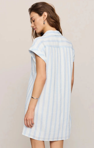 Z SUPPLY Shellbound Striped Gauze Dress - Bray and Em Boutique