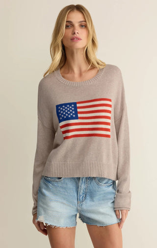 Z SUPPLY Sienna Patriot Sweater - Bray and Em Boutique