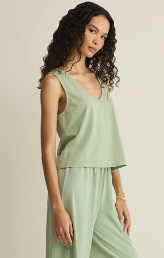 Z SUPPLY Sloane V - Neck Cotton Jersey Tank - Bray and Em Boutique