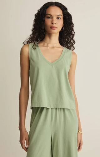 Z SUPPLY Sloane V - Neck Cotton Jersey Tank - Bray and Em Boutique
